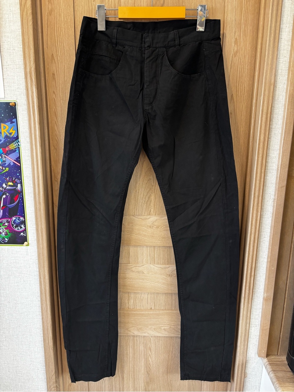 Silent Damir Doma J Leg Pants Size S Trouser Black Avant Garde Luxury Minimalist